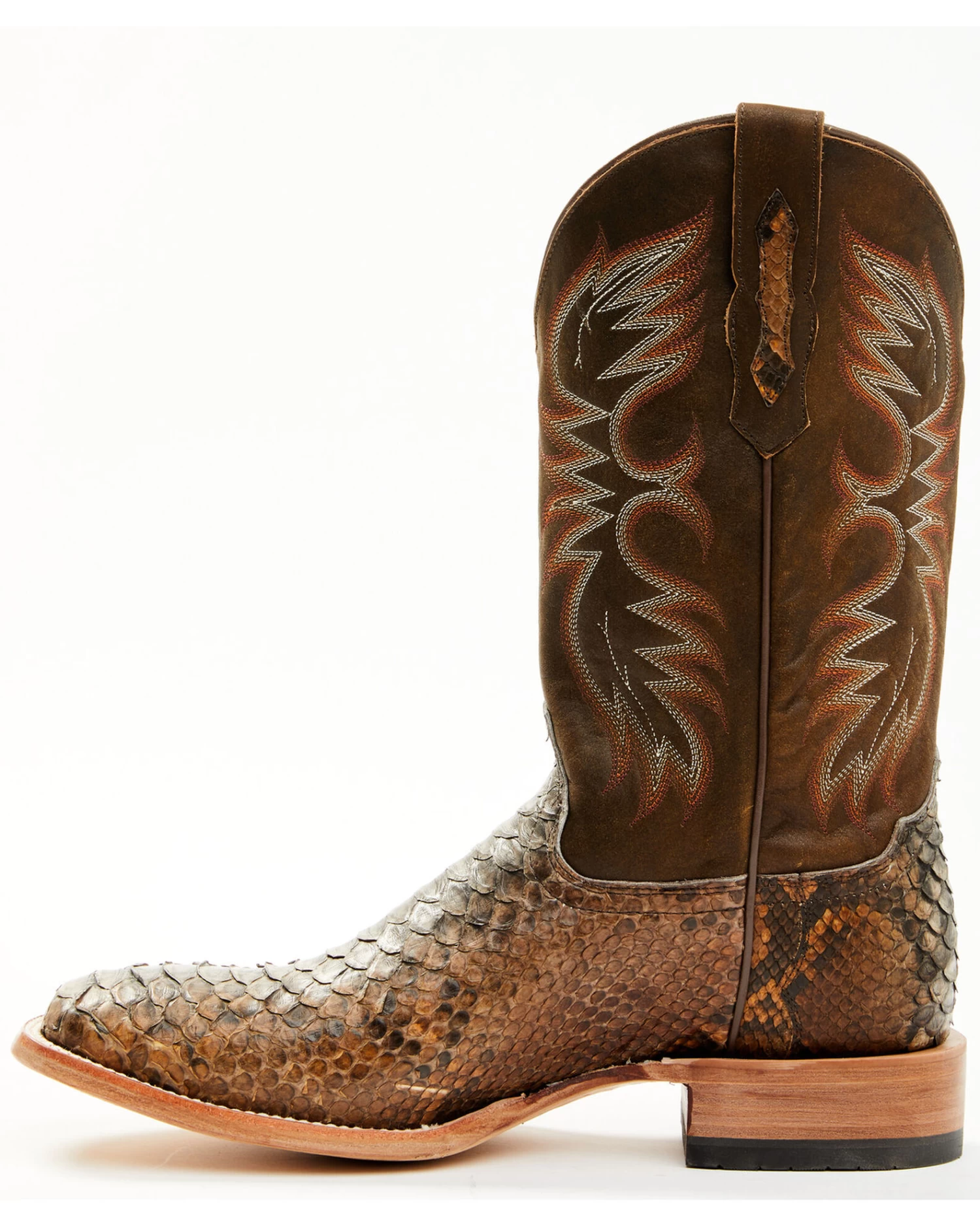 Cody James Men's Python Exotic Western Boots - Broad Square Toe 5 Cody James Men's Python Exotic Western Boots - Broad Square Toe - Image 3