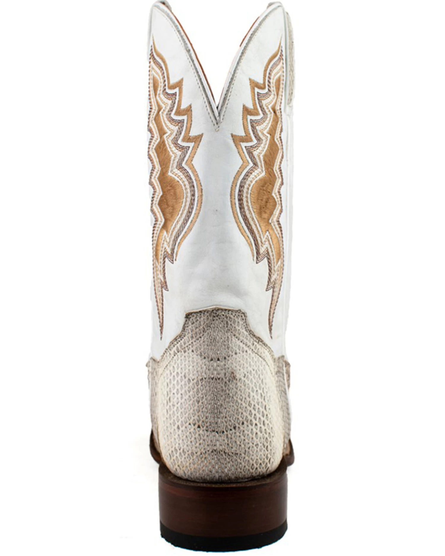 Dan Post Men's Exotic Water Snake Western Boots - Broad Square Toe 7 Dan Post Men's Exotic Water Snake Western Boots - Broad Square Toe - Image 5