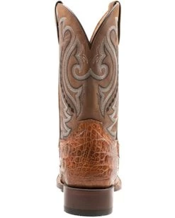 Dan Post Men's Exotic Caiman Western Boots - Broad Square Toe -Best Cowboy Boot Store 2000370753 235 P5
