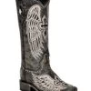 Corral Women's Cross & Wings Tall Western Boots - Square Toe