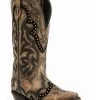 Laredo Women's Skyla Floral Studded Western Performance Boots - Snip Toe  -Best Cowboy Boot Store 2000371067 201 P1