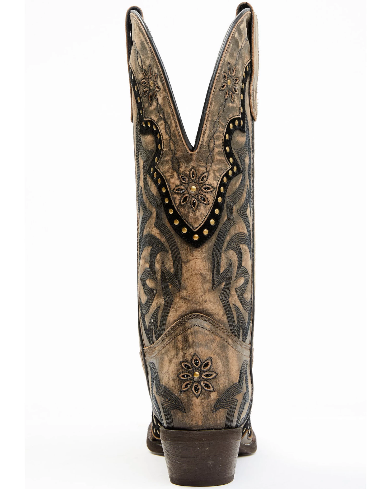 Laredo Women's Skyla Floral Studded Western Performance Boots - Snip Toe 7 Laredo Women's Skyla Floral Studded Western Performance Boots - Snip Toe - Image 5