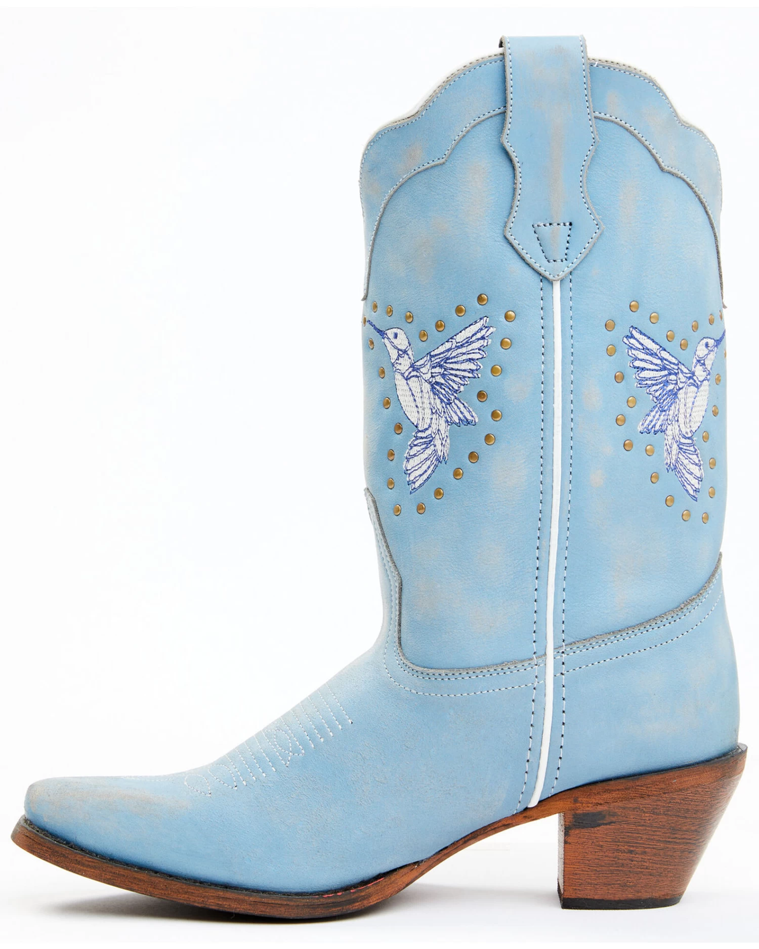 Laredo Women's Joy 11" Hummingbird Embroidered Western Boot - Square Toe 5 Laredo Women's Joy 11" Hummingbird Embroidered Western Boot - Square Toe - Image 3