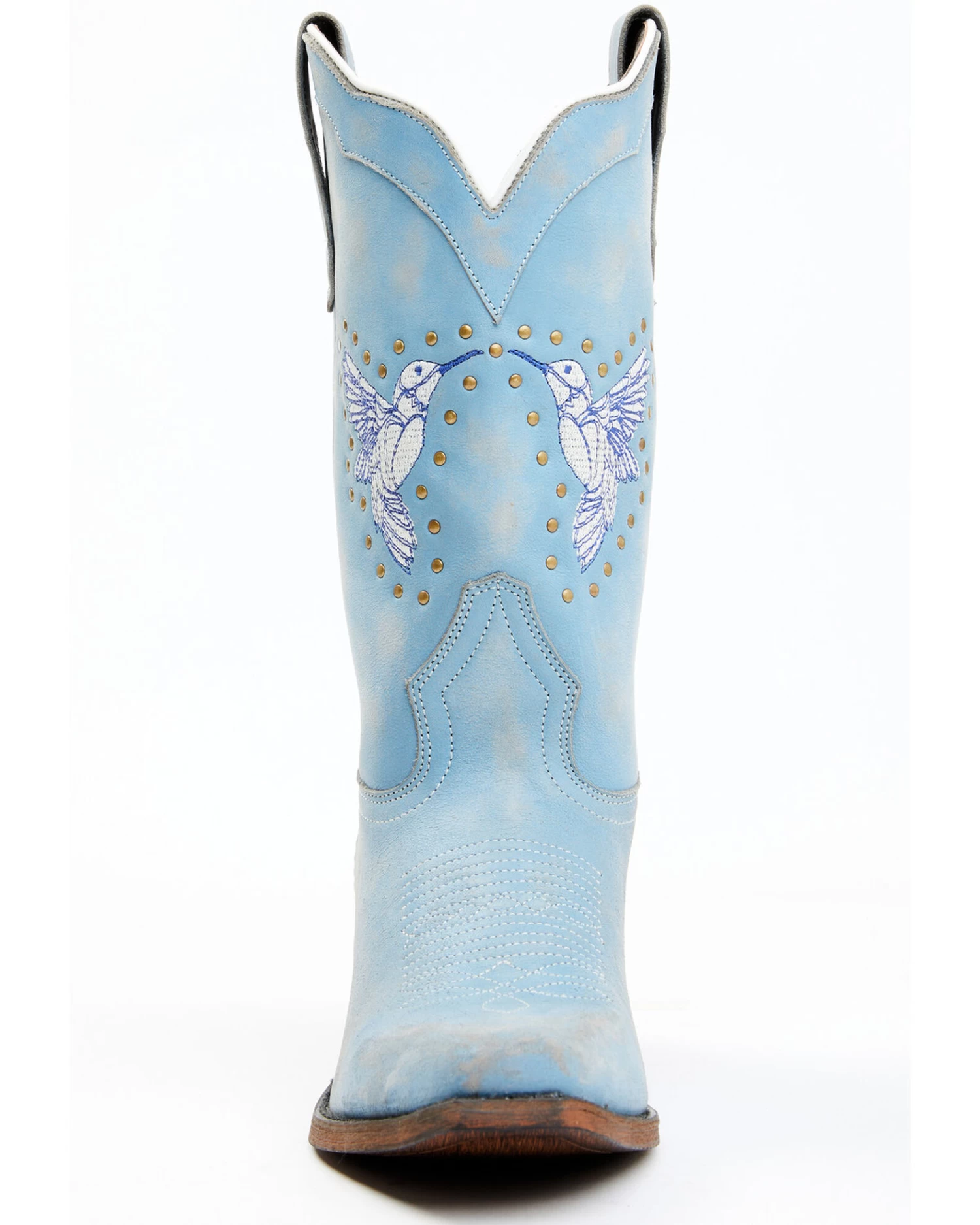 Laredo Women's Joy 11" Hummingbird Embroidered Western Boot - Square Toe 6 Laredo Women's Joy 11" Hummingbird Embroidered Western Boot - Square Toe - Image 4