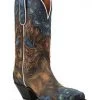 Dan Post Women's Humming Bird Heart And Floral Inlay Western Boots - Snip Toe  -Best Cowboy Boot Store 2000371091 800 P1