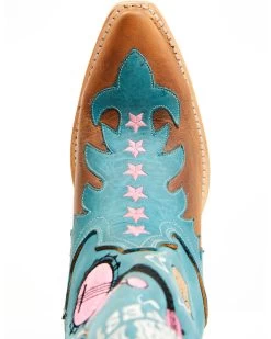 Dan Post Women's Nashville Music Festival Embroidered Western Tall Boots - Snip Toe  -Best Cowboy Boot Store 2000371103 400 P6