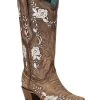 Corral Women's Embroidered Floral Western Boots - Snip Toe