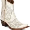 Corral Women's Pearl Embroidered Western Booties - Snip Toe 2 Corral Women's Pearl Embroidered Western Booties - Snip Toe -Best Cowboy Boot Store 2000371811 103 P1