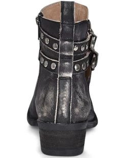 Corral Women's Studded Harness Booties - Round Toe 9 Corral Women's Studded Harness Booties - Round Toe -Best Cowboy Boot Store 2000371816 001 P4