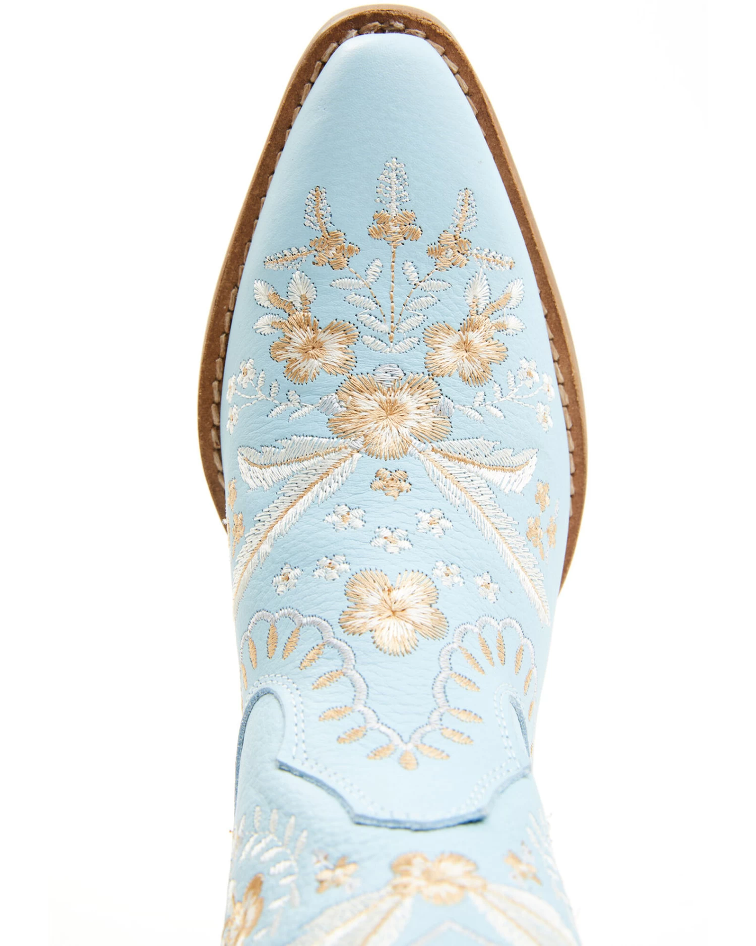 Dingo Women's Primrose Embroidered Leather Western Fashion Booties - Snip Toe 8 Dingo Women's Primrose Embroidered Leather Western Fashion Booties - Snip Toe - Image 6