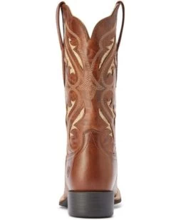 Ariat Women's Round Up Bliss Underlay Performance Western Boots - Broad Square Toe  -Best Cowboy Boot Store 2000372345 250 P3