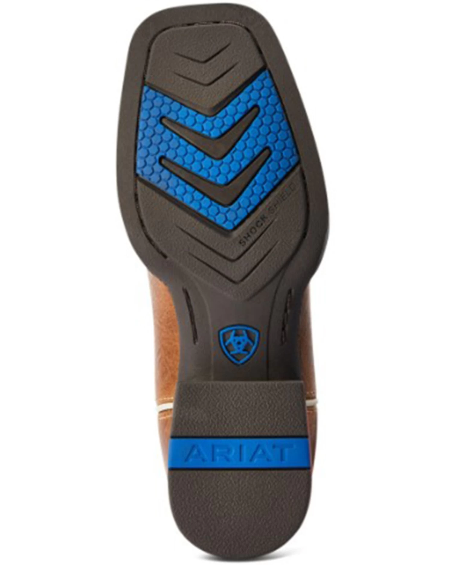 Ariat Girls' Lonestar Shock Shield Serape Stripe Western Boots - Square Toe 7 Ariat Girls' Lonestar Shock Shield Serape Stripe Western Boots - Square Toe - Image 5