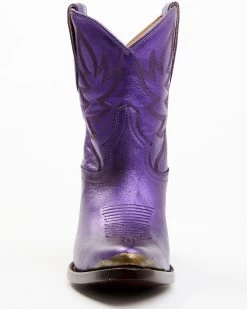 Idyllwind Women's Wheels Metallic Leather Booties - Pointed Toe 12 Idyllwind Women's Wheels Metallic Leather Booties - Pointed Toe -Best Cowboy Boot Store 2000374720 500 P4