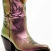 Idyllwind Women's Dazzled Iridescent Metallic Leather Booties - Pointed Toe 2 Idyllwind Women's Dazzled Iridescent Metallic Leather Booties - Pointed Toe -Best Cowboy Boot Store 2000374722 900 P1