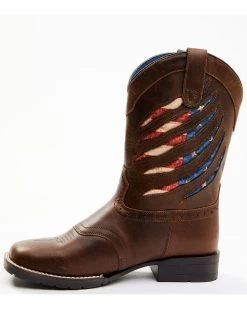 Cody James Boys' Ripped Flag Western Boots - Broad Square Toe -Best Cowboy Boot Store 2000374842 900 P3