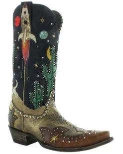 Old Gringo Women's Galactic Buckaroo Western Boots - Snip Toe
