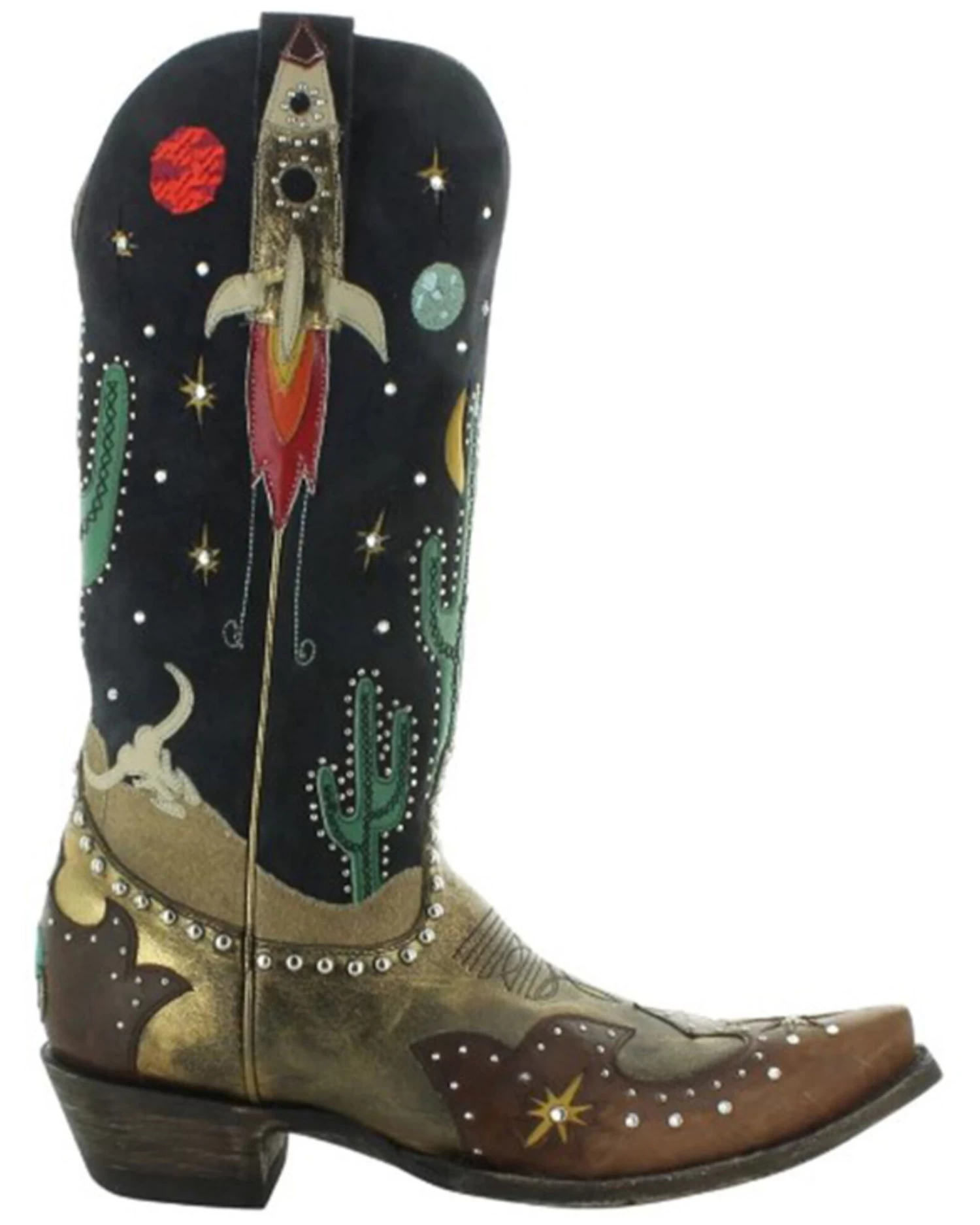 Old Gringo Women's Galactic Buckaroo Western Boots - Snip Toe 4 Old Gringo Women's Galactic Buckaroo Western Boots - Snip Toe - Image 2