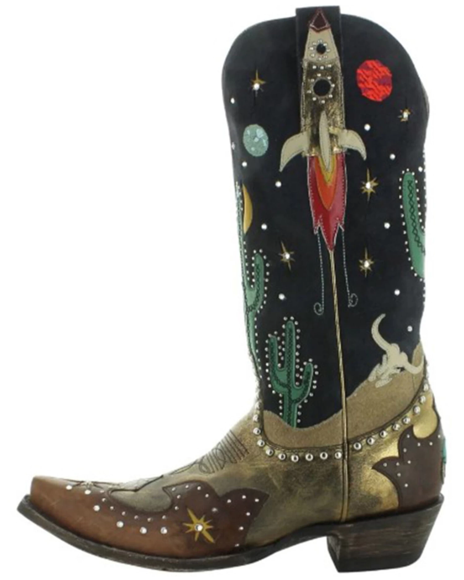 Old Gringo Women's Galactic Buckaroo Western Boots - Snip Toe 5 Old Gringo Women's Galactic Buckaroo Western Boots - Snip Toe - Image 3