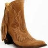 Yippee Ki Yay By Old Gringo Women's New Sheriff In Town Fringe Leather Fashion Booties - Medium Toe
