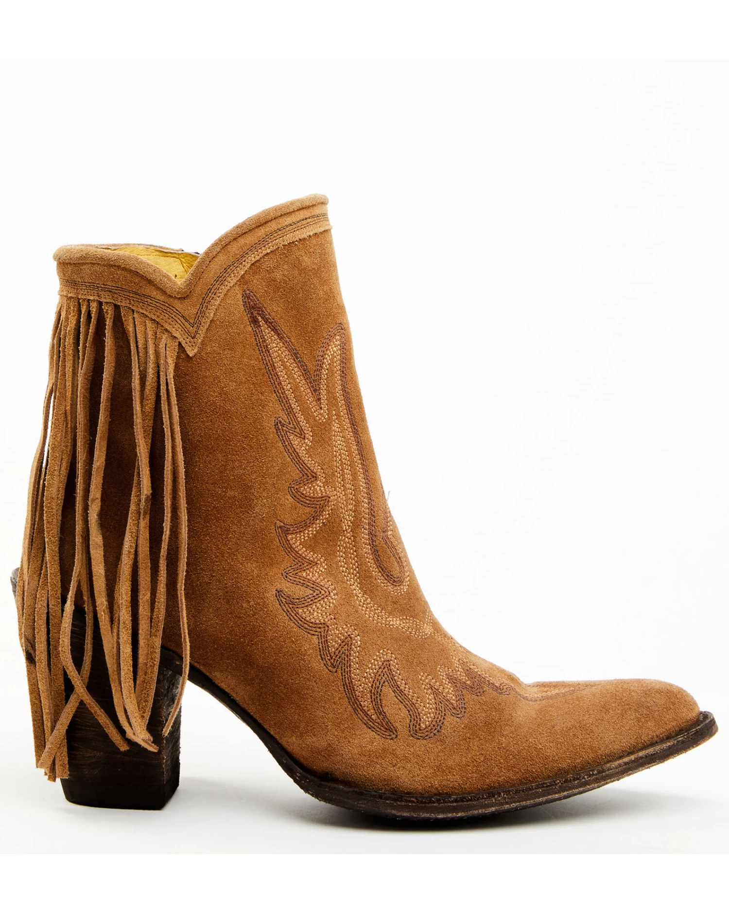 Yippee Ki Yay By Old Gringo Women's New Sheriff In Town Fringe Leather Fashion Booties - Medium Toe 4 Yippee Ki Yay By Old Gringo Women's New Sheriff In Town Fringe Leather Fashion Booties - Medium Toe - Image 2
