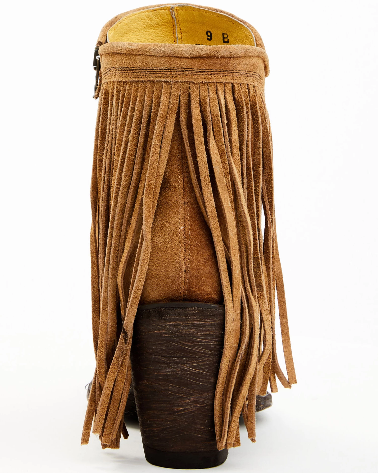 Yippee Ki Yay By Old Gringo Women's New Sheriff In Town Fringe Leather Fashion Booties - Medium Toe 7 Yippee Ki Yay By Old Gringo Women's New Sheriff In Town Fringe Leather Fashion Booties - Medium Toe - Image 5