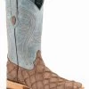 Ferrini Men's Bronco Pirarucu Print Western Boots - Square Toe 