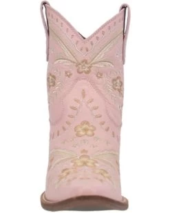Dingo Women's Floral Western Booties - Snip Toe -Best Cowboy Boot Store 2000377453 650 P4