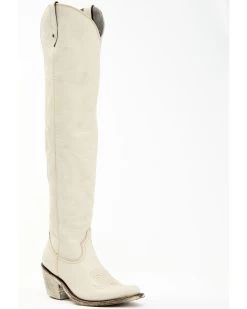 Liberty Black Women's Alyssa Over The Knee Western Boots - Snip Toe