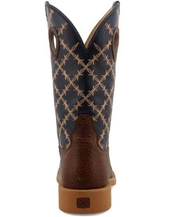 Twisted X Men's 12" Tech X Western Boot - Broad Square Toe -Best Cowboy Boot Store 2000378356 200 P3