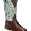 Tony Lama Men's Castillo Exotic Ostrich Western Boots - Broad Square Toe -Best Cowboy Boot Store 2000379338 200 P1