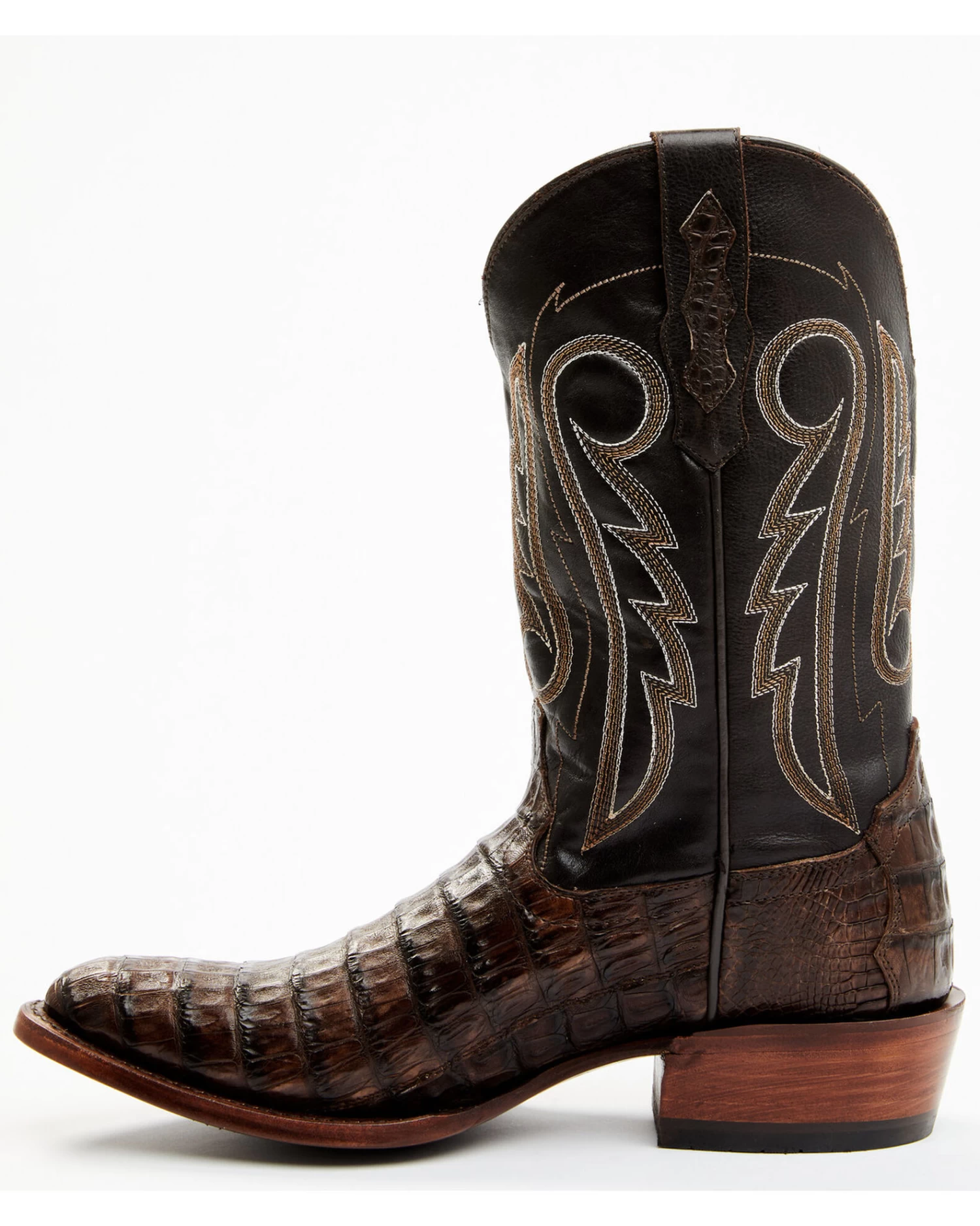 Cody James Men's Exotic Caiman Western Boots - Medium Toe 5 Cody James Men's Exotic Caiman Western Boots - Medium Toe - Image 3