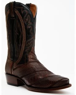 Dan Post Men's Exotic Ostrich Leg Western Boots - Snip Toe