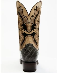 Dan Post Men's Exotic Eel Western Boots - Square Toe -Best Cowboy Boot Store 2000381736 001 P5