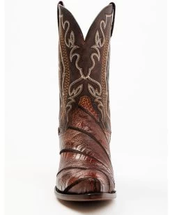 Dan Post Men's Exotic Wrapped Ostrich Leg Western Boots - Snip Toe 12 Dan Post Men's Exotic Wrapped Ostrich Leg Western Boots - Snip Toe -Best Cowboy Boot Store 2000381784 280 P4