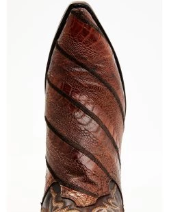 Dan Post Men's Exotic Wrapped Ostrich Leg Western Boots - Snip Toe 14 Dan Post Men's Exotic Wrapped Ostrich Leg Western Boots - Snip Toe -Best Cowboy Boot Store 2000381784 280 P6