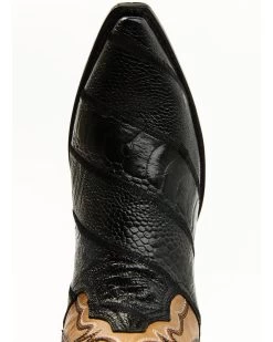 Dan Post Men's Ostrich Leg Exotic Western Boot - Snip Toe -Best Cowboy Boot Store 2000381785 001 P6
