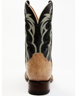 Dan Post Men's Hand Ostrich Quill Western Boots - Broad Square Toe -Best Cowboy Boot Store 2000381788 100 P5