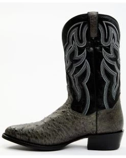 Dan Post Men's Exotic Full-Quill Ostrich Western Boots - Round Toe -Best Cowboy Boot Store 2000381795 020 P3