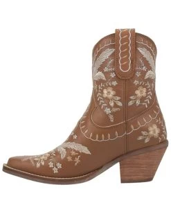 Dingo Women's Primrose Embroidered Western Booties - Snip Toe 11 Dingo Women's Primrose Embroidered Western Booties - Snip Toe -Best Cowboy Boot Store 2000382115 200 P3