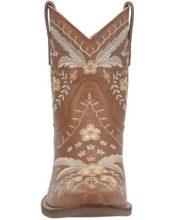 Dingo Women's Primrose Embroidered Western Booties - Snip Toe 12 Dingo Women's Primrose Embroidered Western Booties - Snip Toe -Best Cowboy Boot Store 2000382115 200 P4