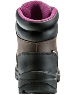 Avenger Women's Builder Mid 6" Lace-Up Waterproof Hiking Work Boot - Steel Toe -Best Cowboy Boot Store 2000383109 200 P5