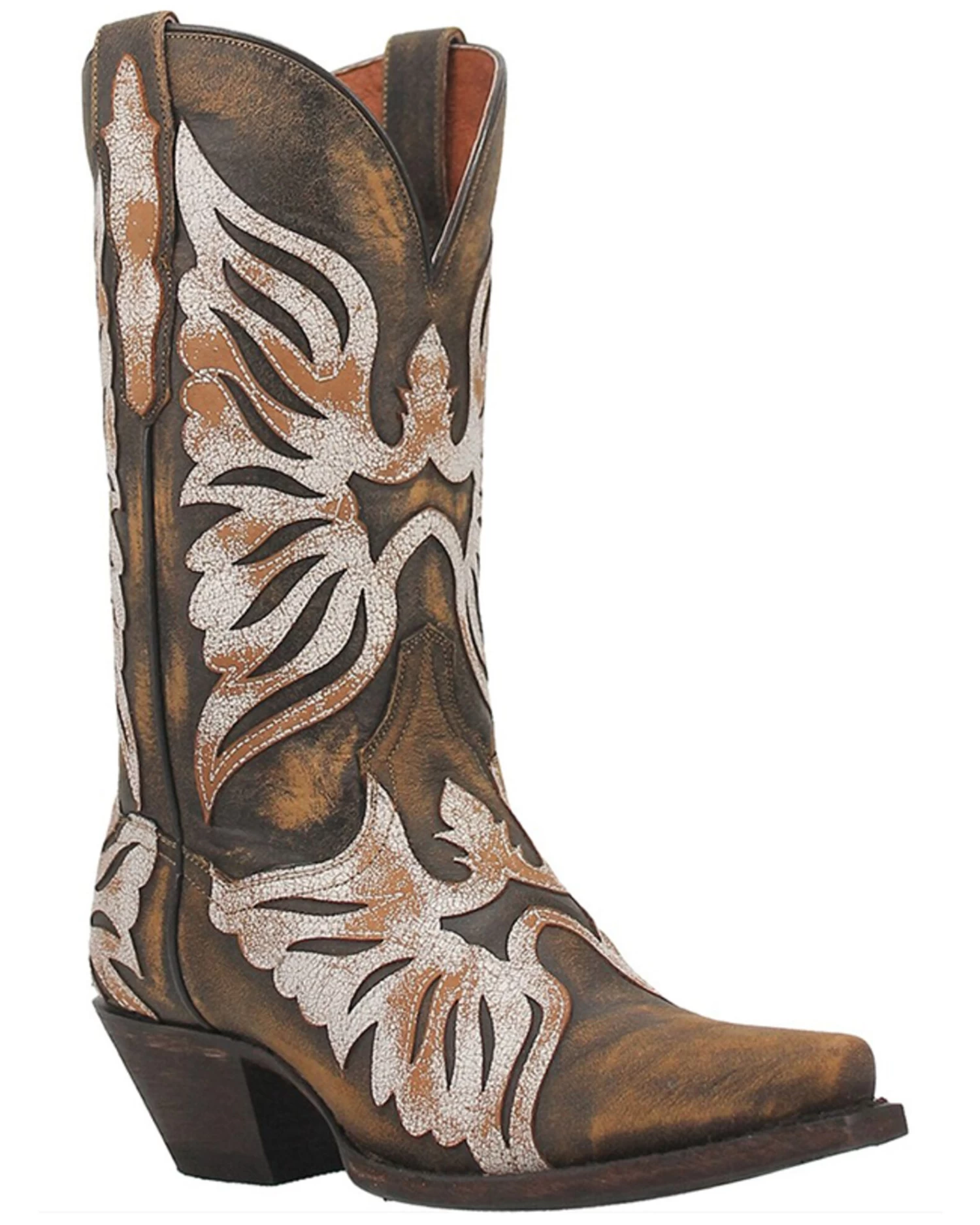 Dan Post Women's Ndulgence Leather Boot - Snip Toe 3 Dan Post Women's Ndulgence Leather Boot - Snip Toe