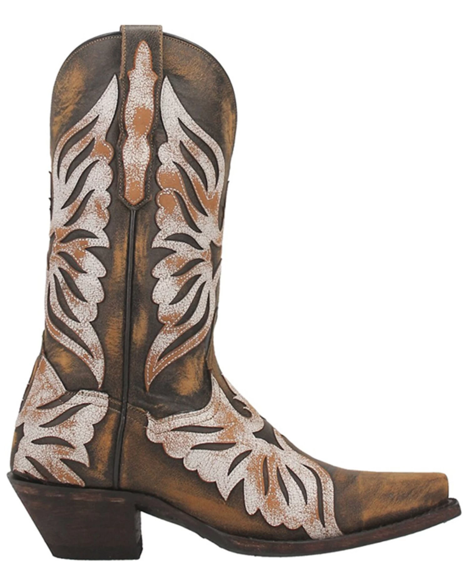 Dan Post Women's Ndulgence Leather Boot - Snip Toe 4 Dan Post Women's Ndulgence Leather Boot - Snip Toe - Image 2