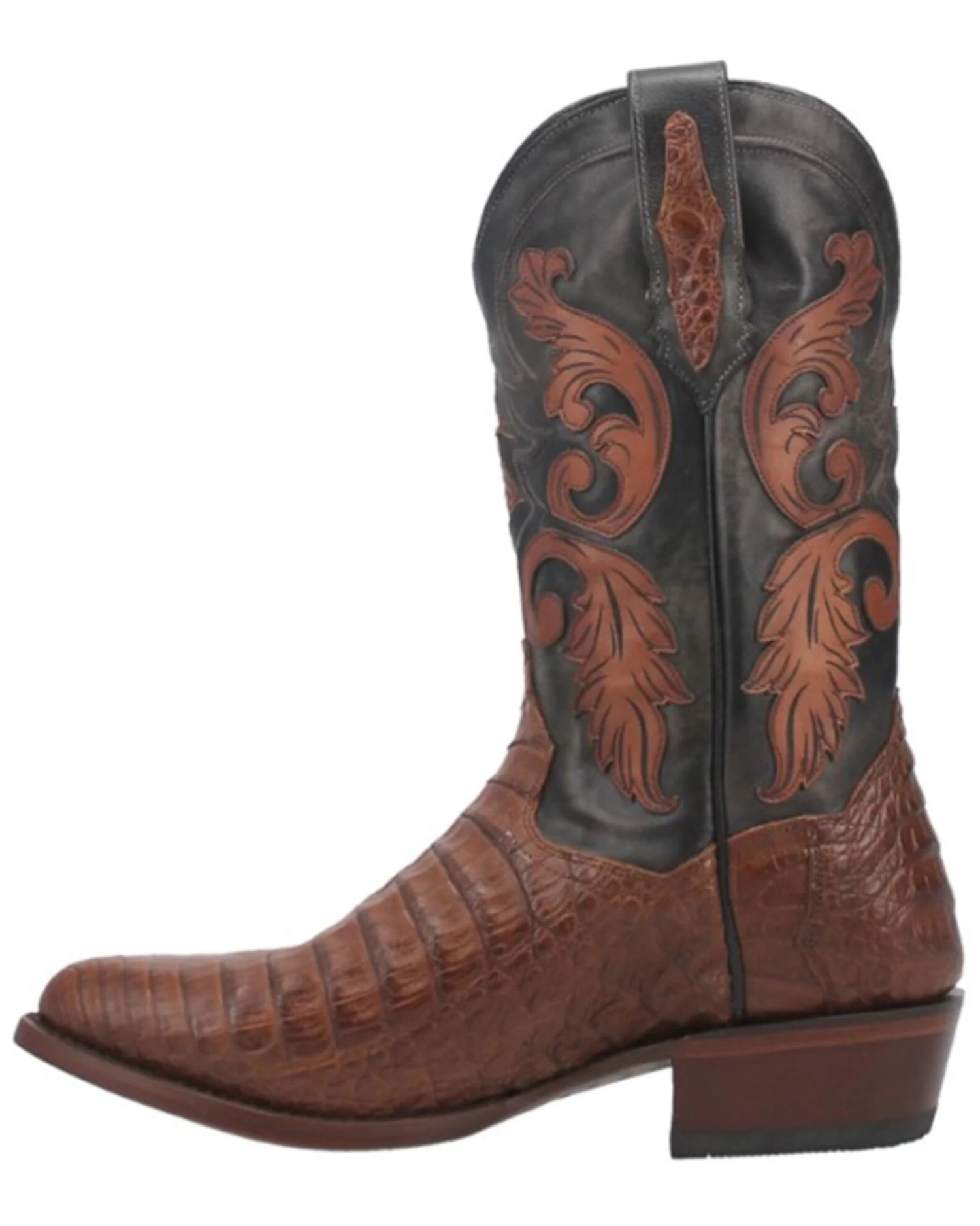 Dan Post Men's Socrates Caiman Exotic Western Boots - Medium Toe 5 Dan Post Men's Socrates Caiman Exotic Western Boots - Medium Toe - Image 3