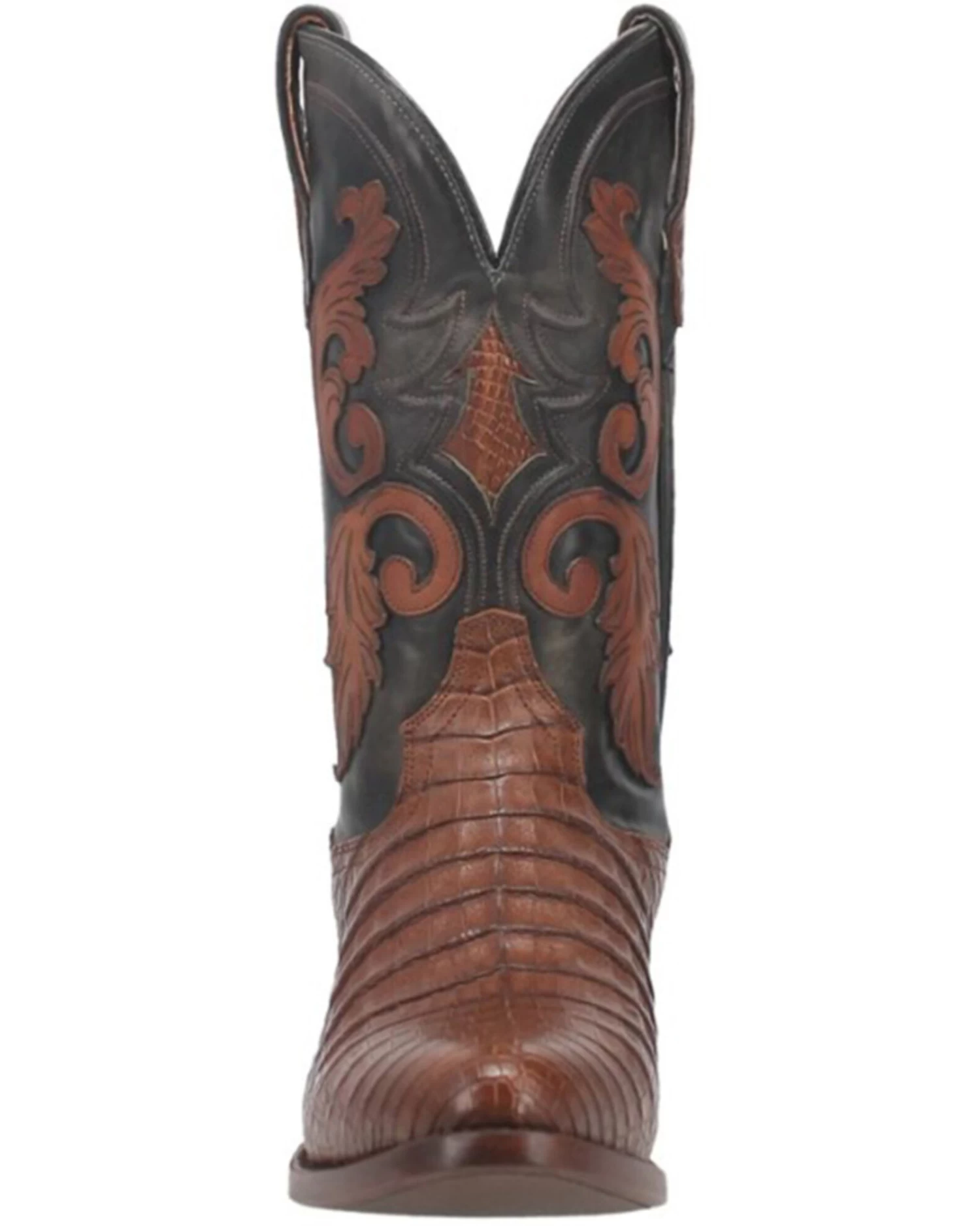 Dan Post Men's Socrates Caiman Exotic Western Boots - Medium Toe 6 Dan Post Men's Socrates Caiman Exotic Western Boots - Medium Toe - Image 4