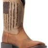 Ariat Men's Sport My Country VentTEK Western Performance Boots - Broad Square Toe -Best Cowboy Boot Store 2000383684 200 P1