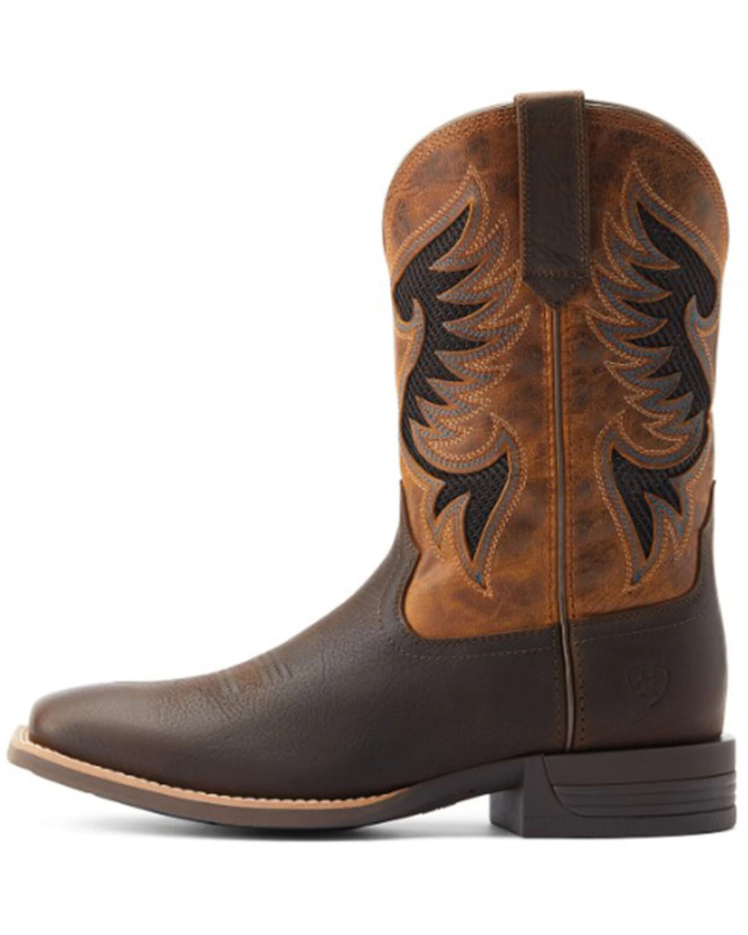 Ariat Men's Cowpuncher VentTEK Western Performance Boots - Broad Square Toe 4 Ariat Men's Cowpuncher VentTEK Western Performance Boots - Broad Square Toe - Image 2