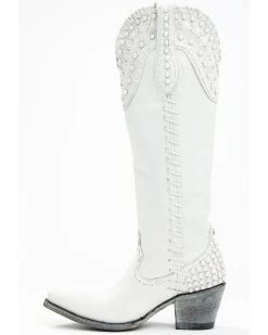 Boot Barn X Double D Women's Exclusive Bridal Pearl Western Bridal Boots - Snip Toe 11 Boot Barn X Double D Women's Exclusive Bridal Pearl Western Bridal Boots - Snip Toe -Best Cowboy Boot Store 2000384187 100 P3