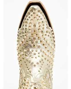 Boot Barn X Lane Women's Exclusive Dolly Metallic Leather Western Bridal Booties - Snip Toe 14 Boot Barn X Lane Women's Exclusive Dolly Metallic Leather Western Bridal Booties - Snip Toe -Best Cowboy Boot Store 2000385224 710 P6