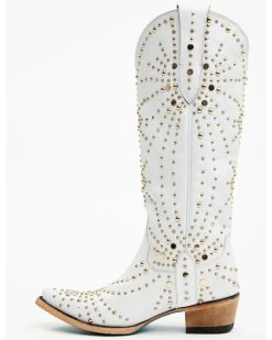 Boot Barn X Lane Women's Exclusive Sparks Fly Satin Pearl Western Bridal Boots - Snip Toe -Best Cowboy Boot Store 2000385225 100 P3